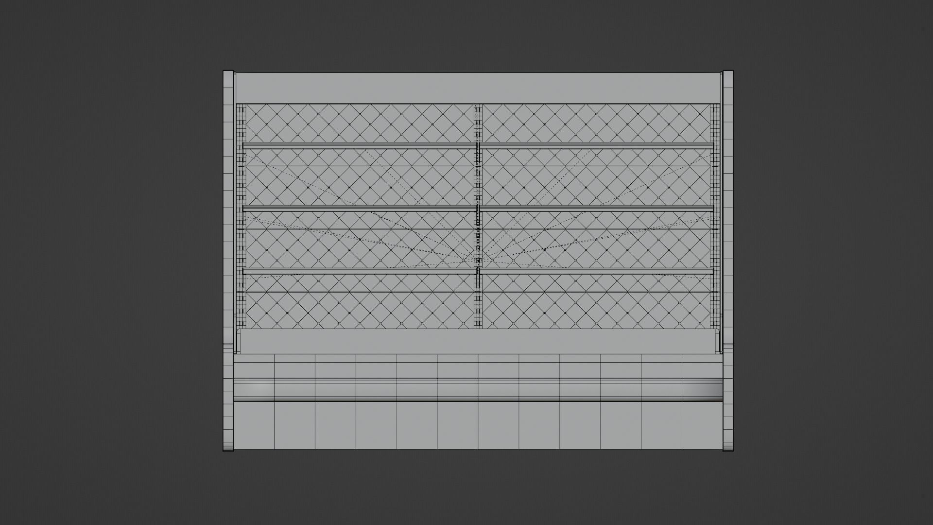 Store fridge Free 3D model_20