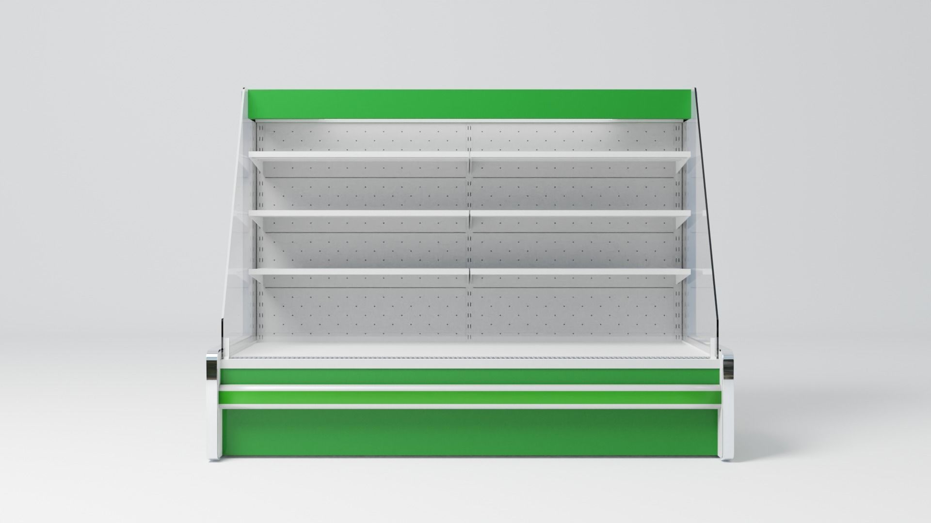 Store fridge Free 3D model_1