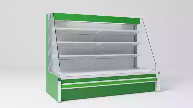 Store fridge Free 3D model