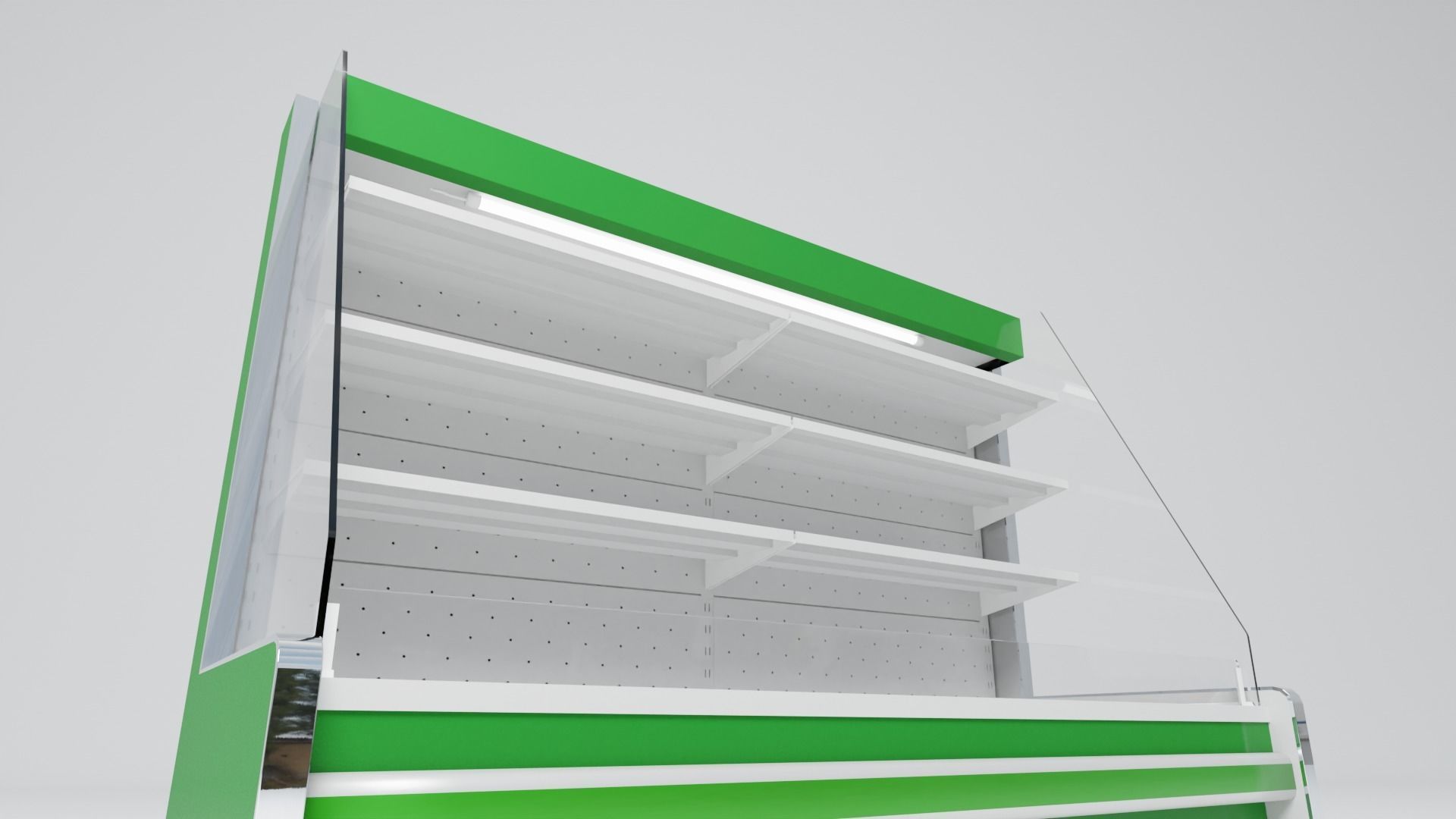 Store fridge Free 3D model_5