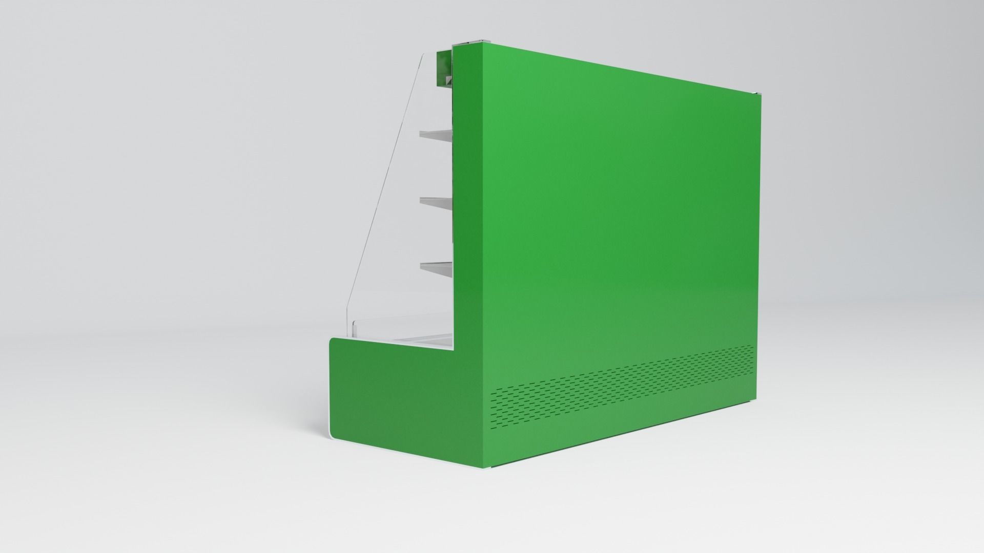 Store fridge Free 3D model_6