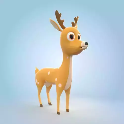 Cartoon Deer