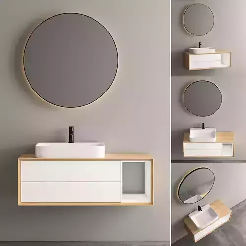 Bathroom Cabinet  No 144 3D model