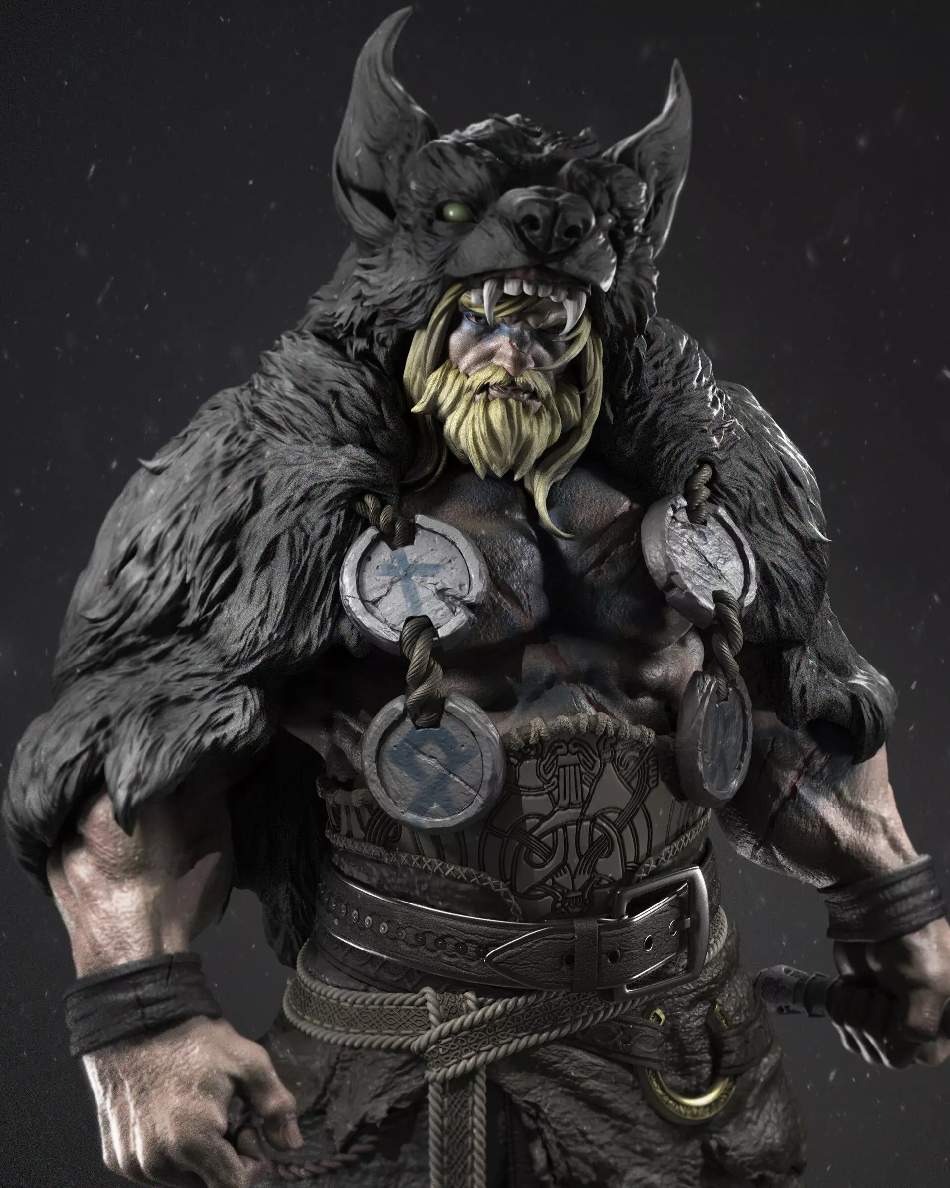 Barbarian Thor 3D Print 3D print model_0
