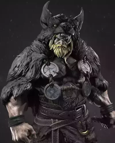 Barbarian Thor 3D Print