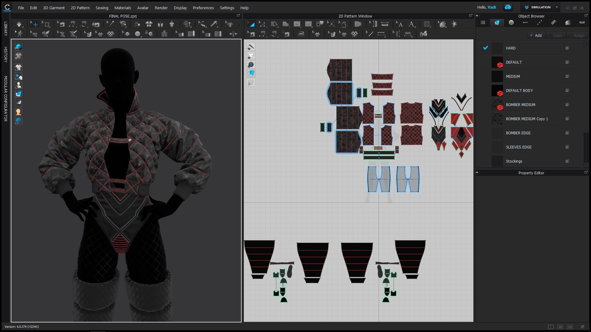 Female Streetwear 3  3D model_6