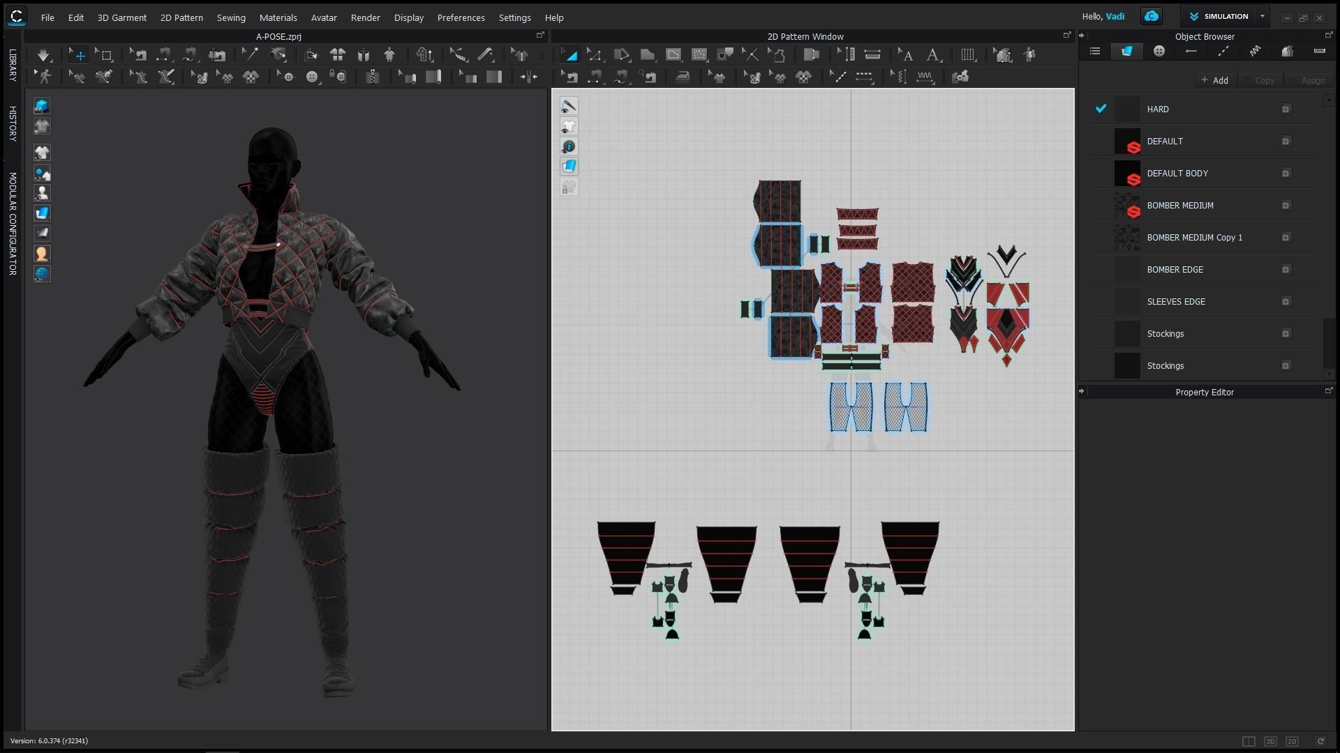Female Streetwear 3  3D model_4
