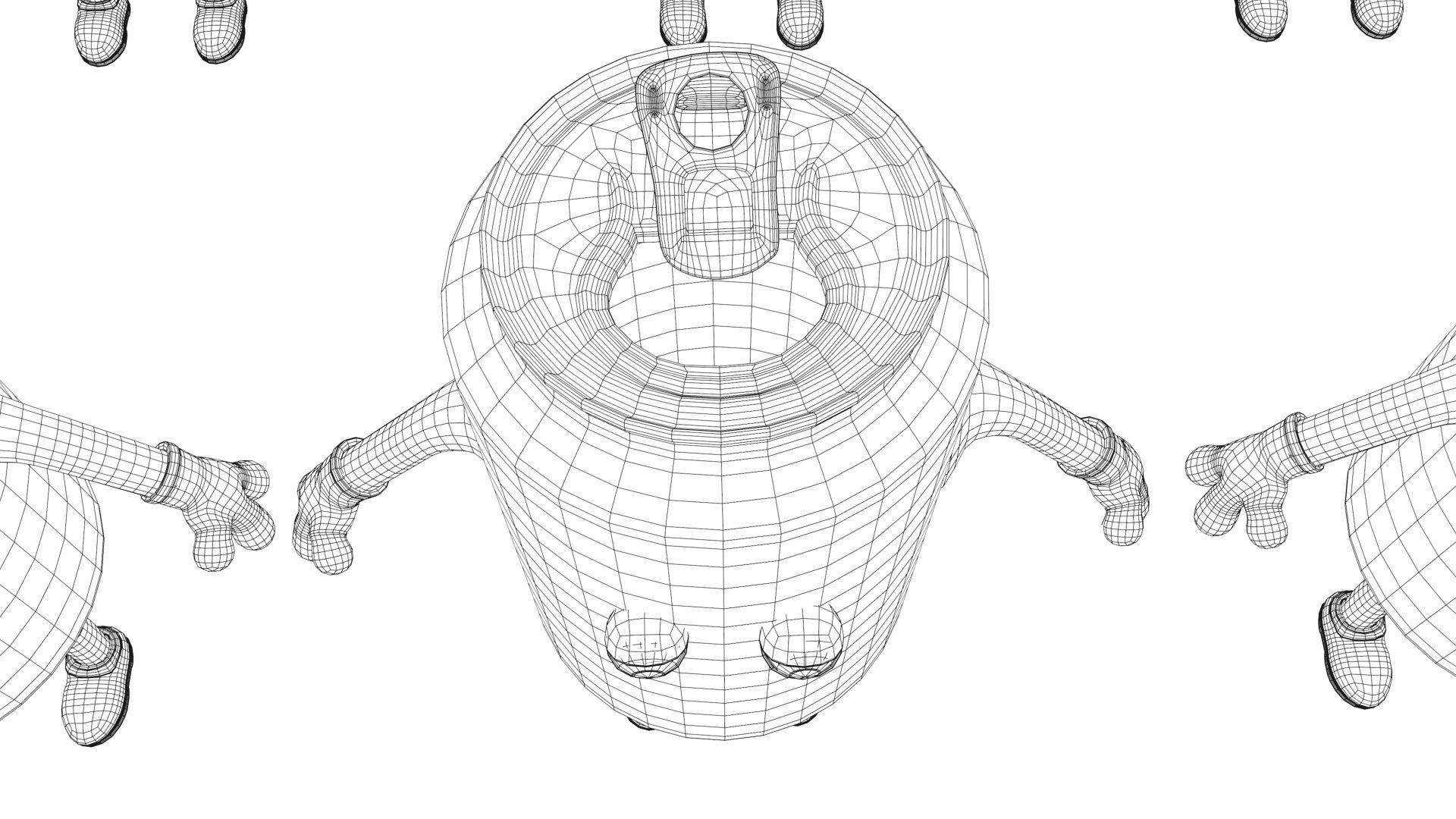 Cartoon Characters Collection 3D model_43