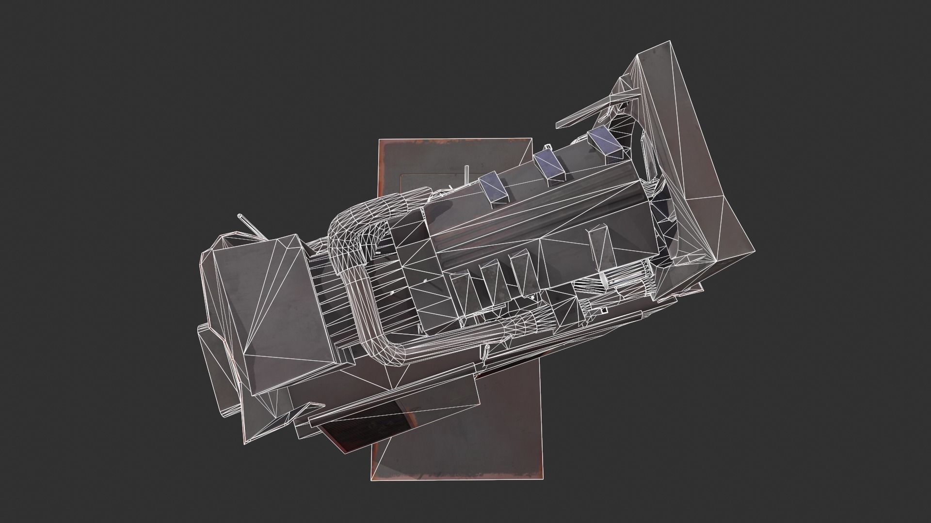 Broken Generator 3D model_10