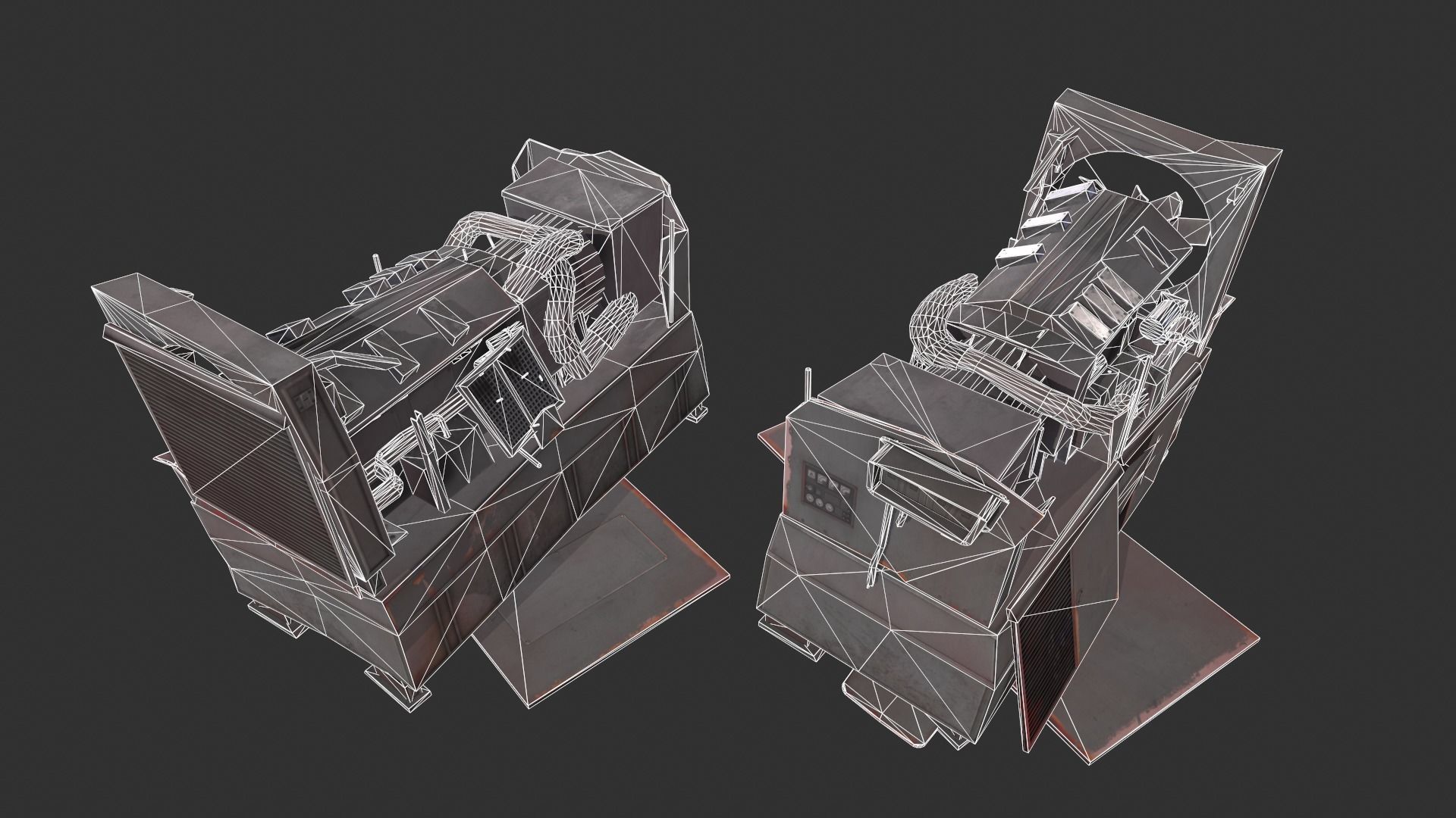 Broken Generator 3D model_8