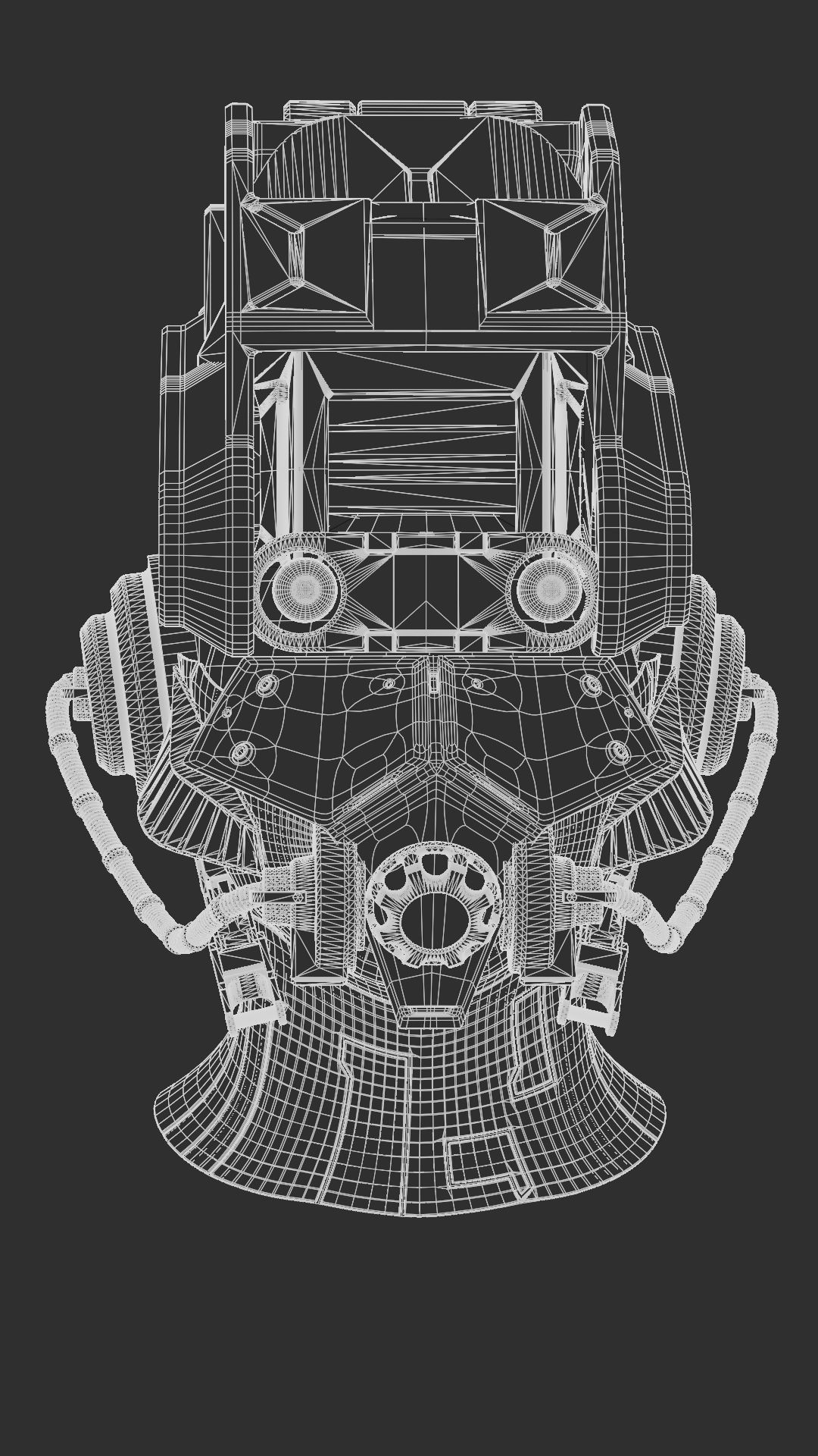 Sci-fi Character Cyborg 005 3D model_20