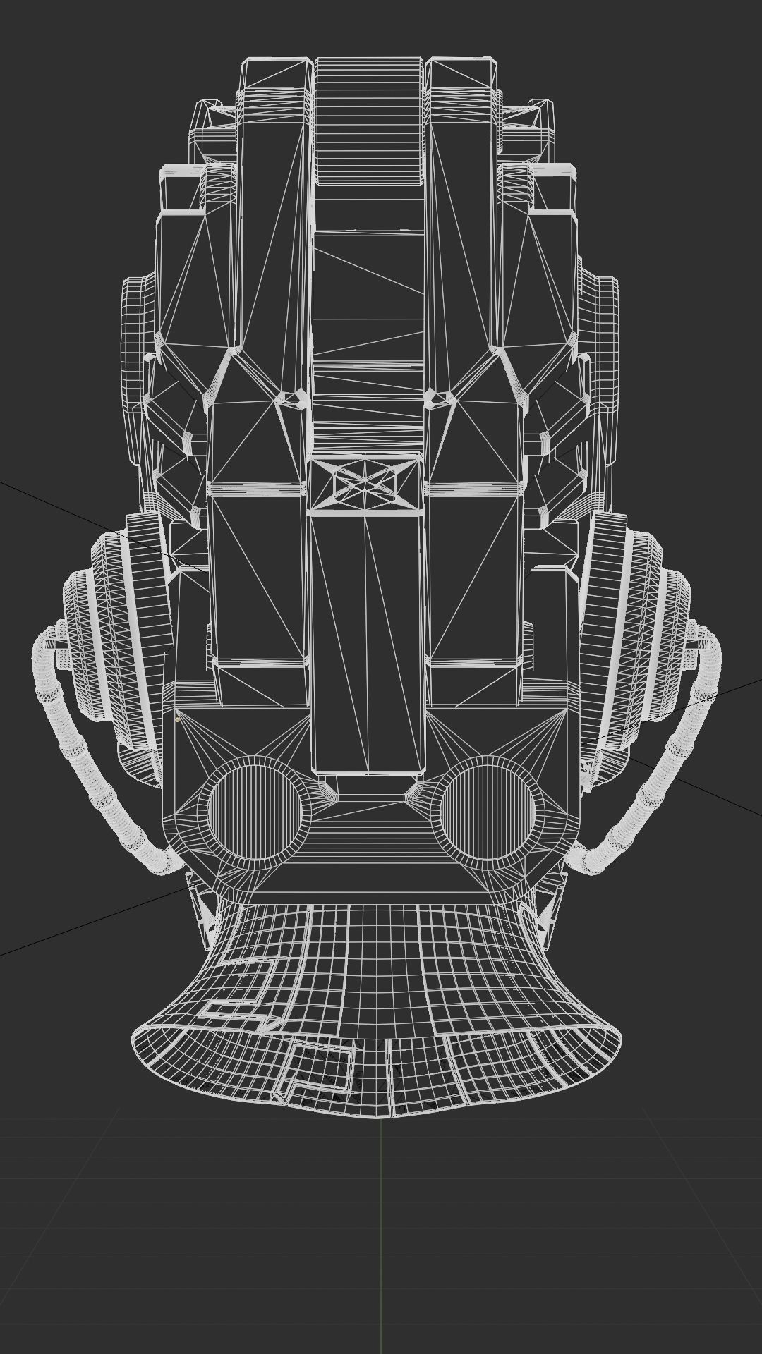 Sci-fi Character Cyborg 005 3D model_17