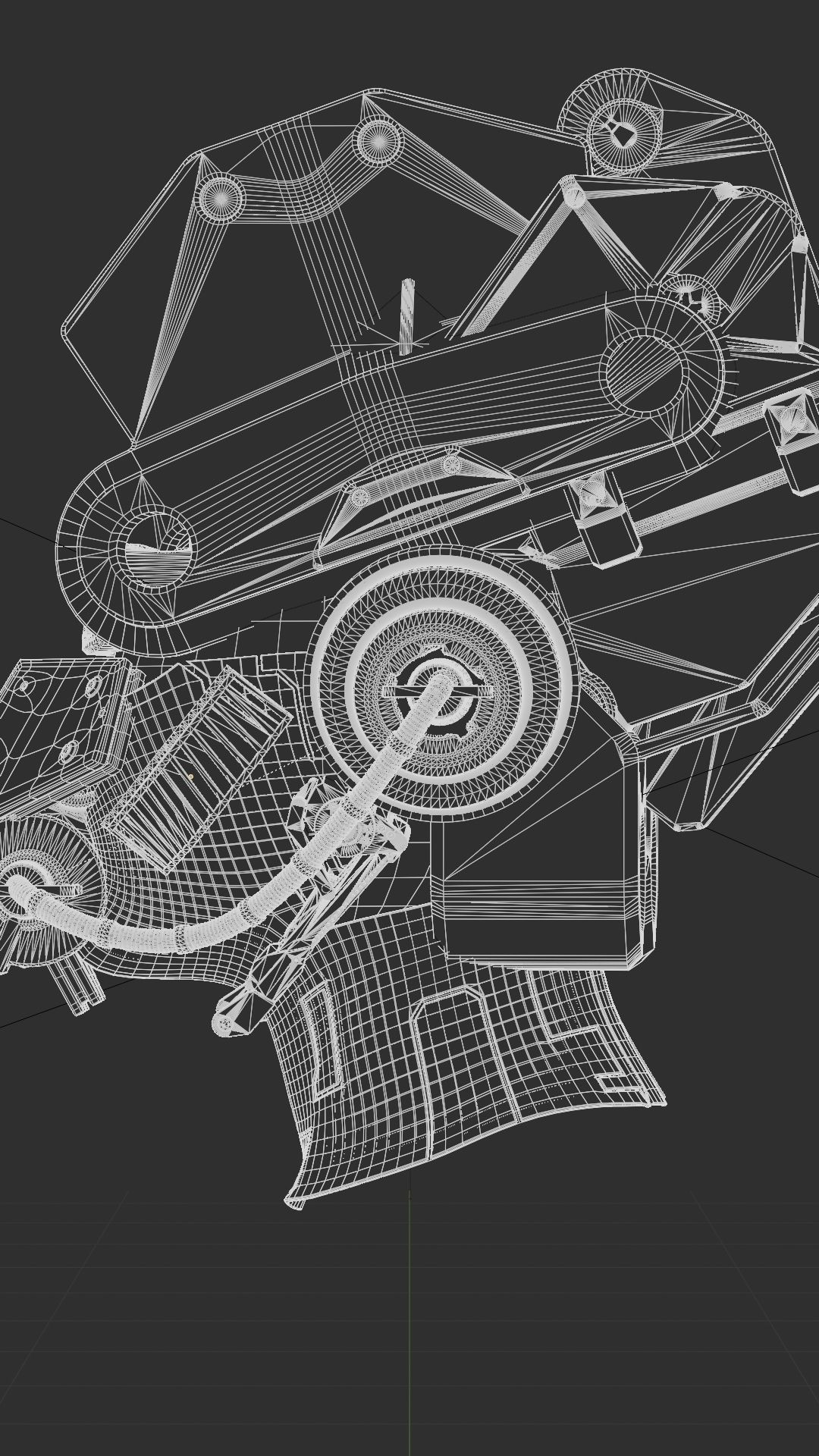 Sci-fi Character Cyborg 005 3D model_19