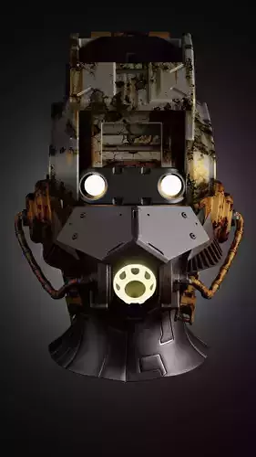 Sci-fi Character Cyborg 005 3D model