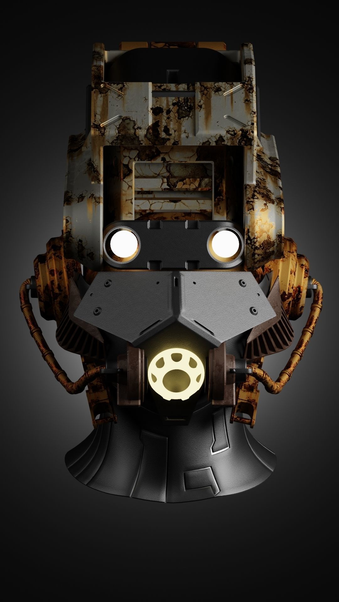 Sci-fi Character Cyborg 005 3D model_11