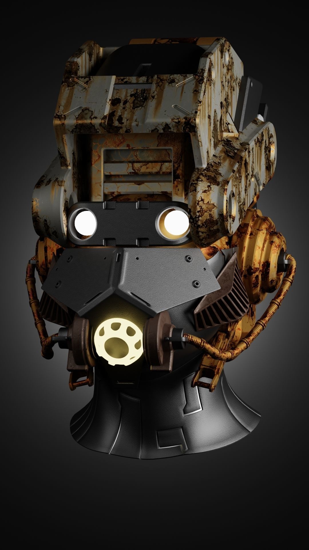 Sci-fi Character Cyborg 005 3D model_10