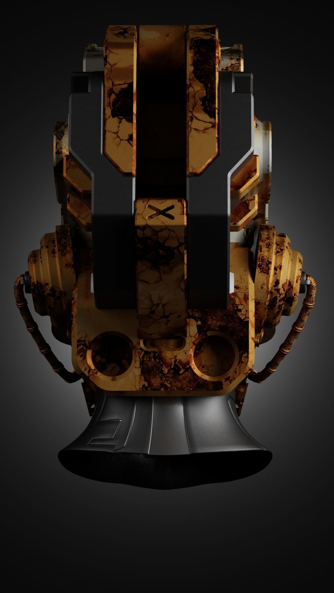 Sci-fi Character Cyborg 005 3D model_5