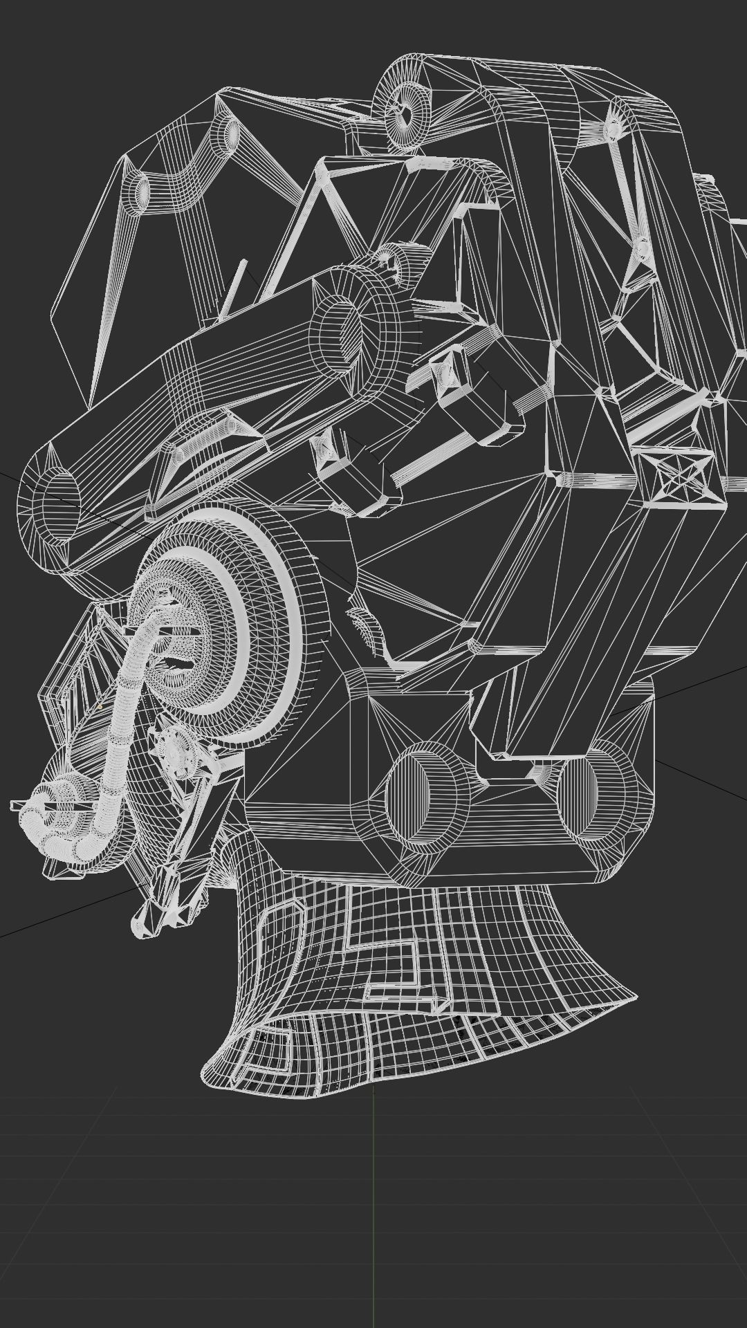 Sci-fi Character Cyborg 005 3D model_18