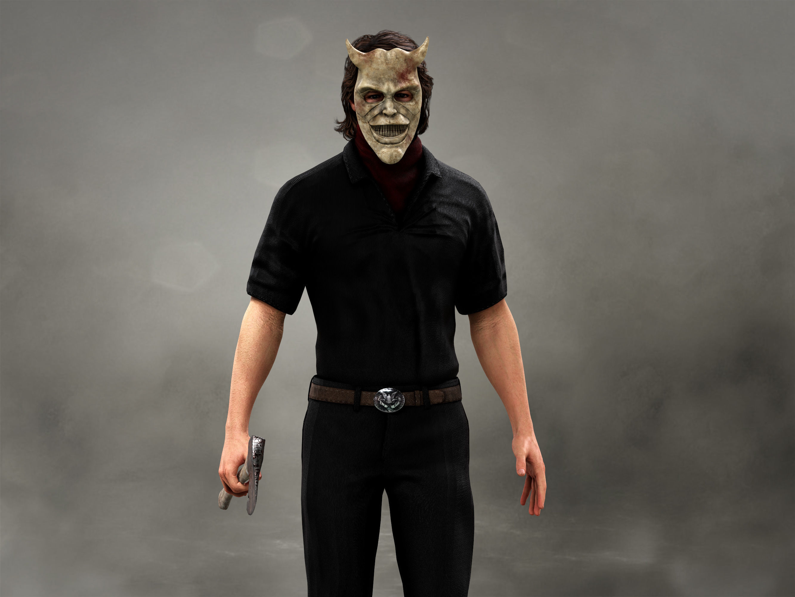 The Grabber  Low-poly 3D model_3