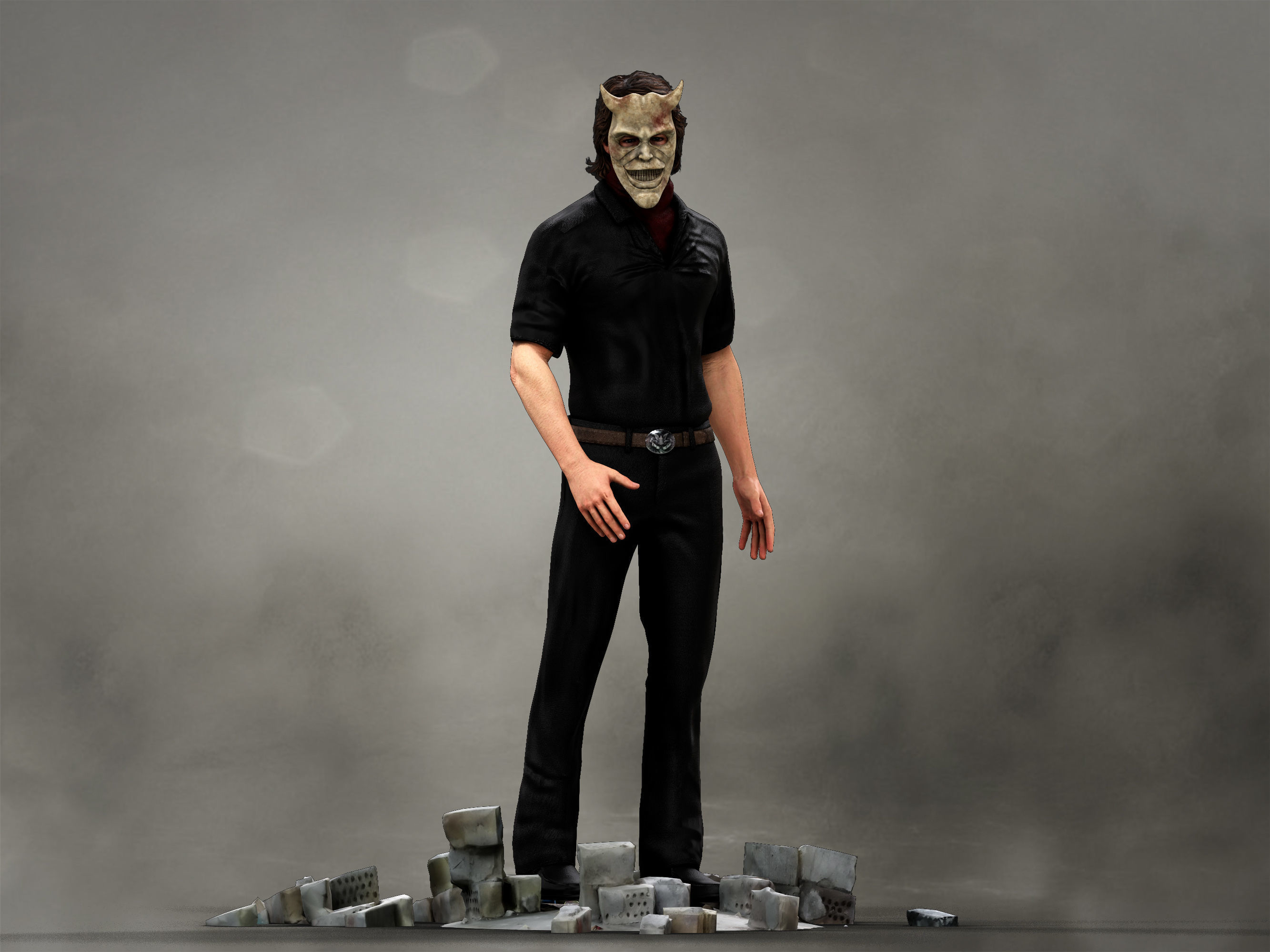 The Grabber  Low-poly 3D model_6