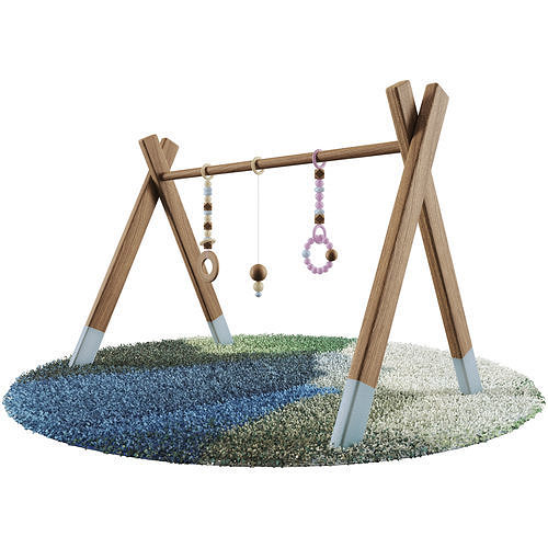 Baby Gym Set 3D model