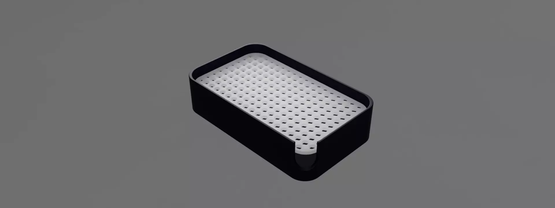 Soap Holder hexagons Free 3D print model_0