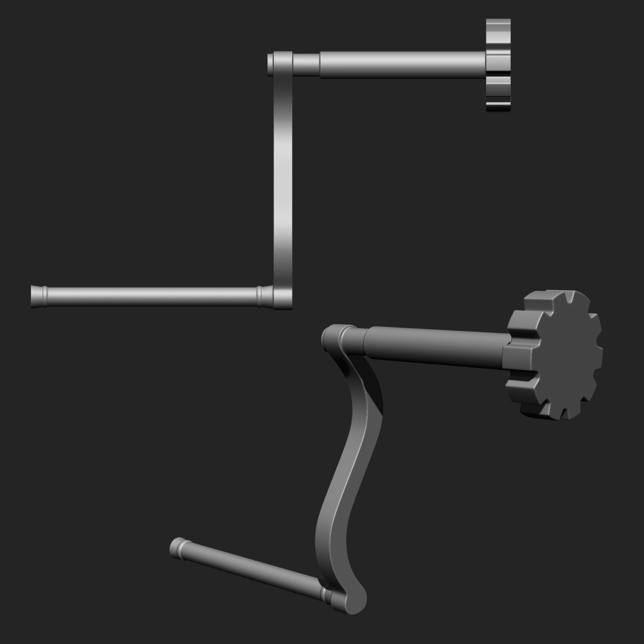 MECHANICAL PARTS MEGA PACK 4 IN ONE 87 BRUSHES 3D model_23