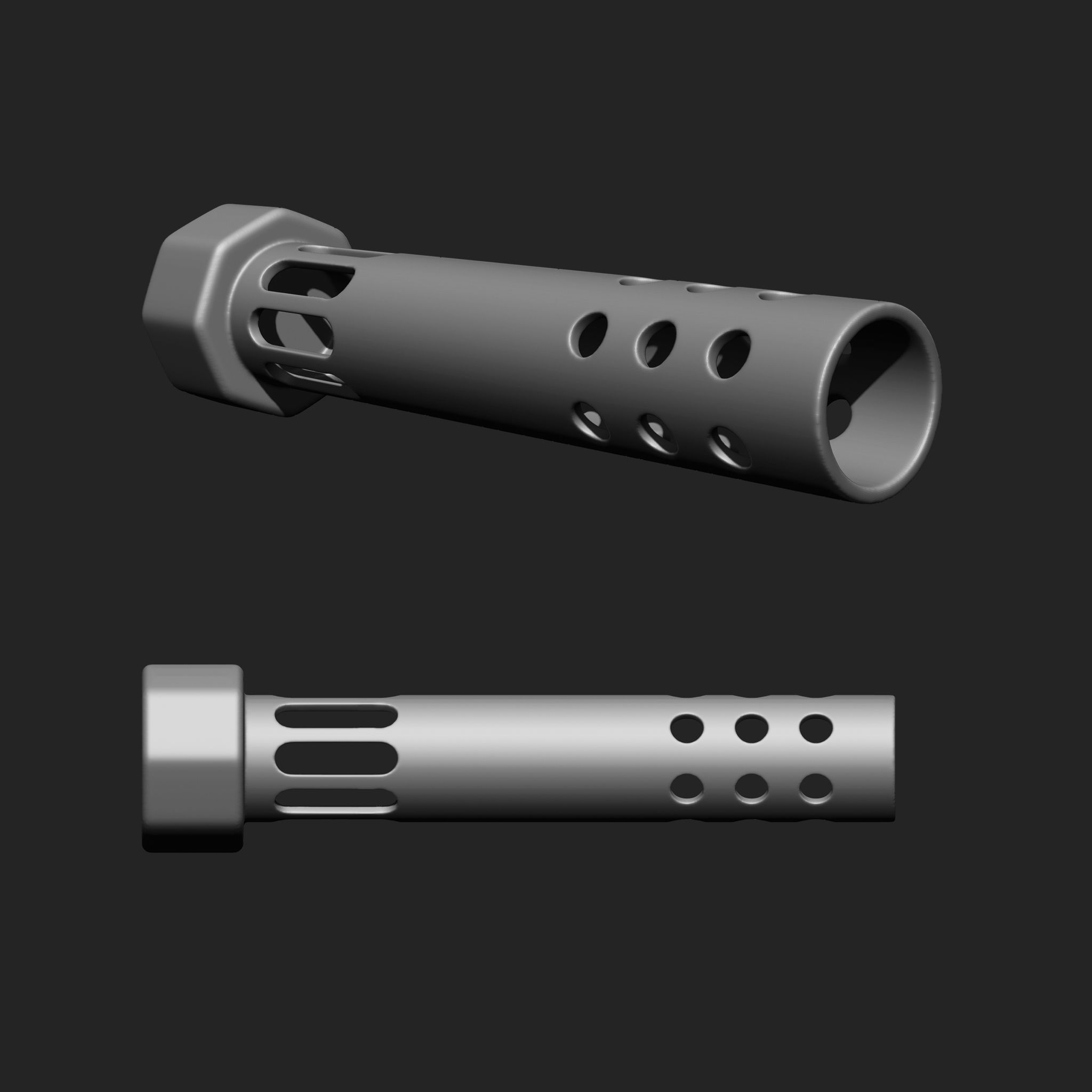 MECHANICAL PARTS MEGA PACK 4 IN ONE 87 BRUSHES 3D model_7