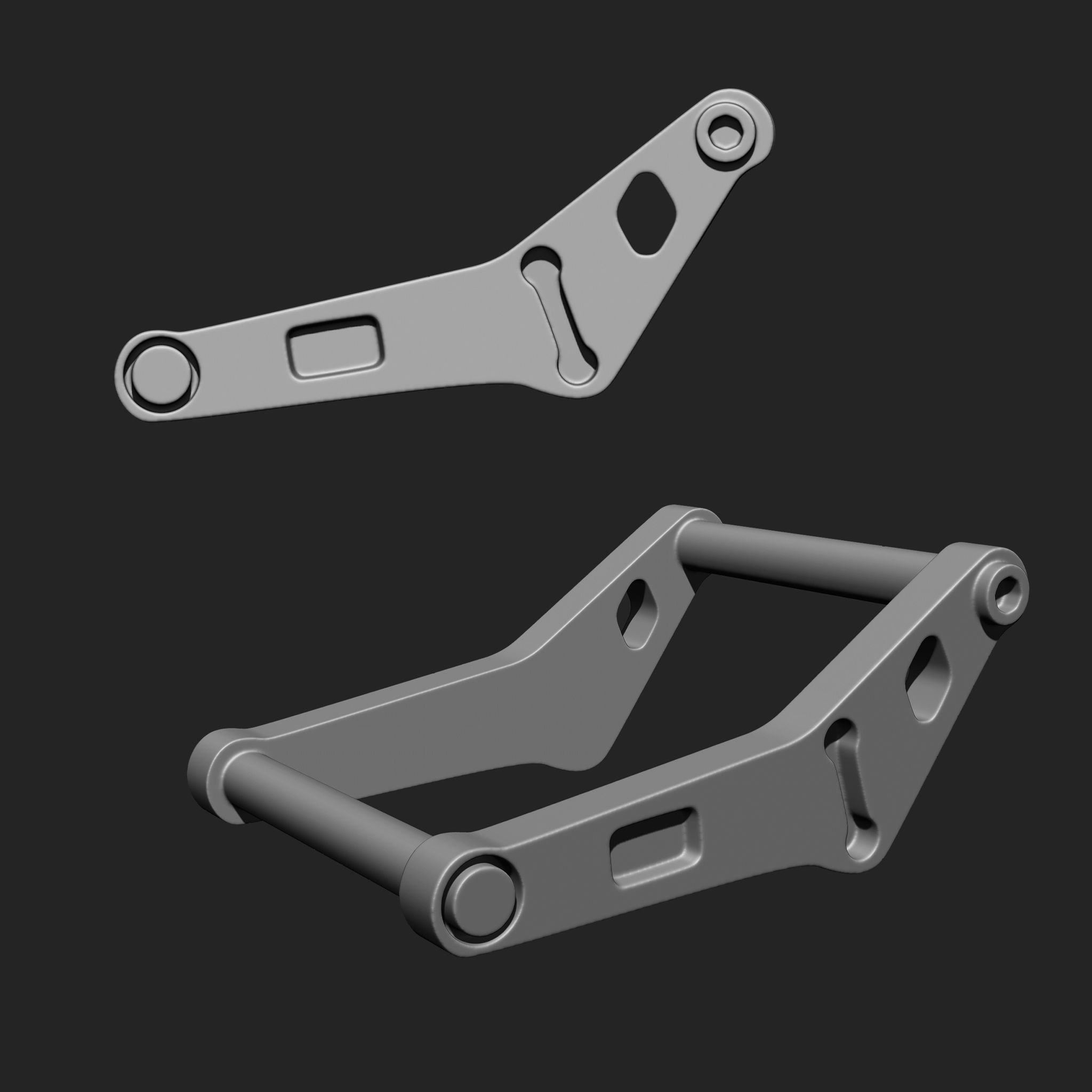 MECHANICAL PARTS MEGA PACK 4 IN ONE 87 BRUSHES 3D model_21