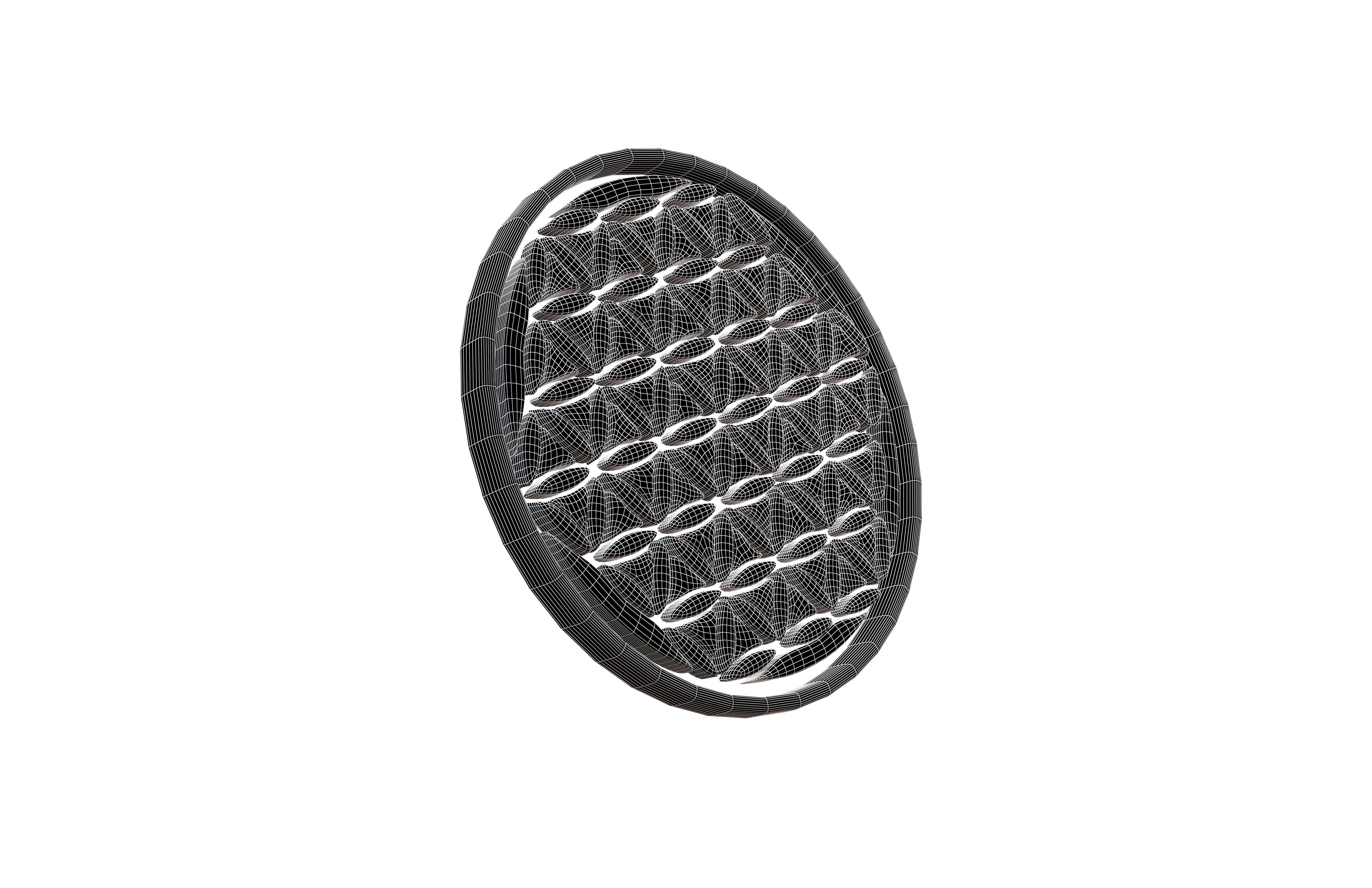 Flower Of Life Symbol v1 003 Low-poly 3D model_6