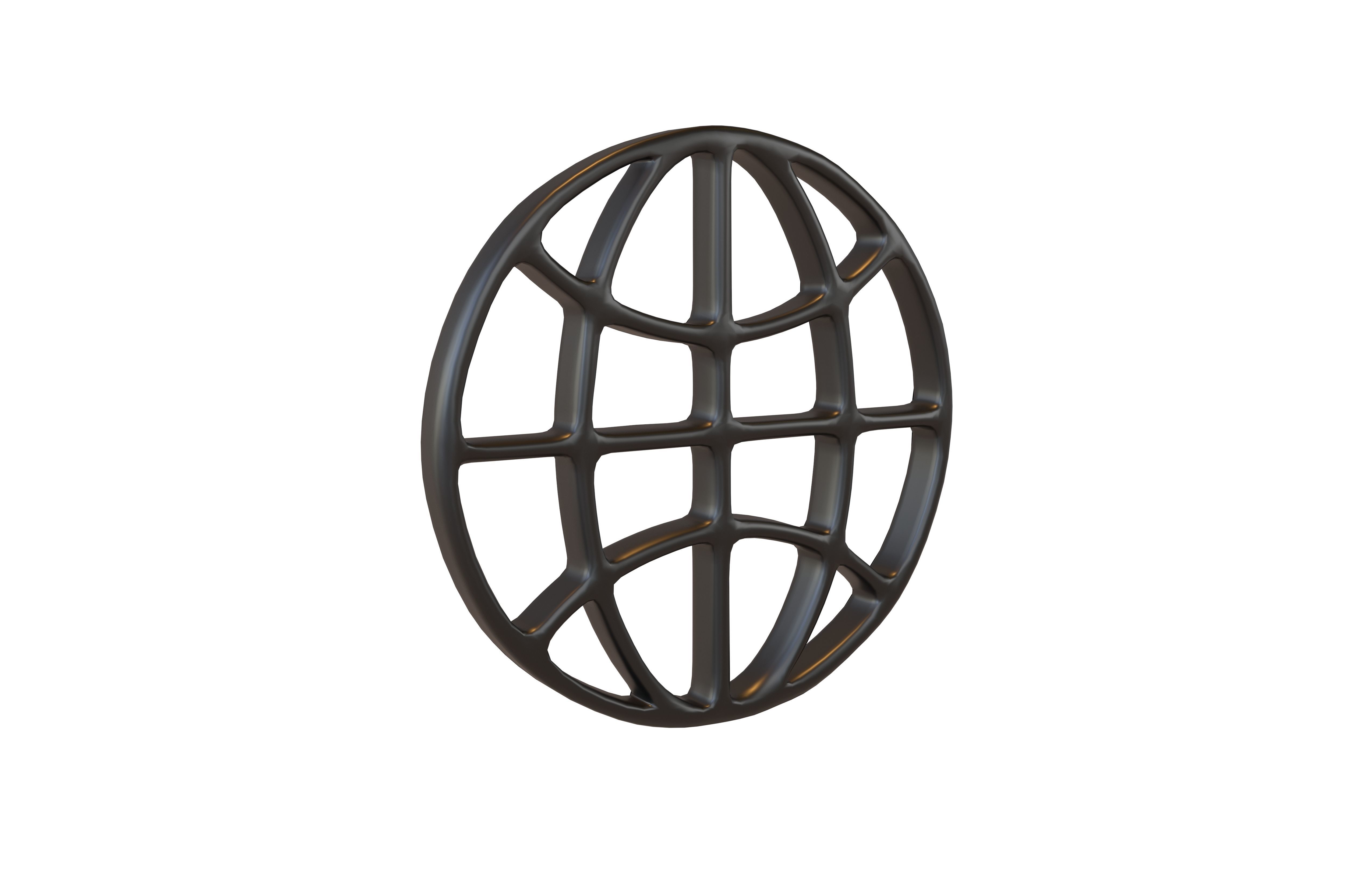 Web Symbol v1 001 Low-poly 3D model_1