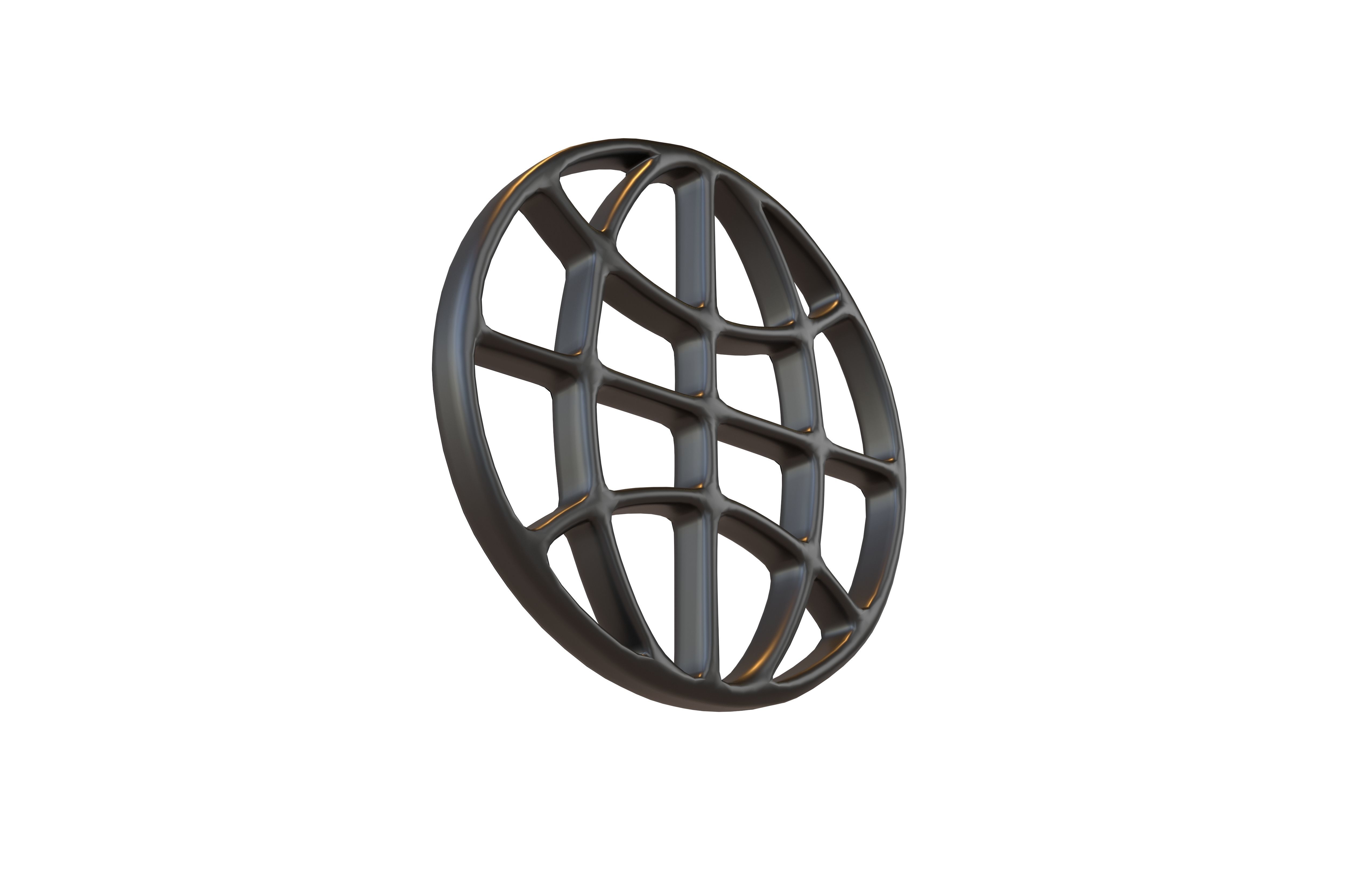 Web Symbol v1 001 Low-poly 3D model_2