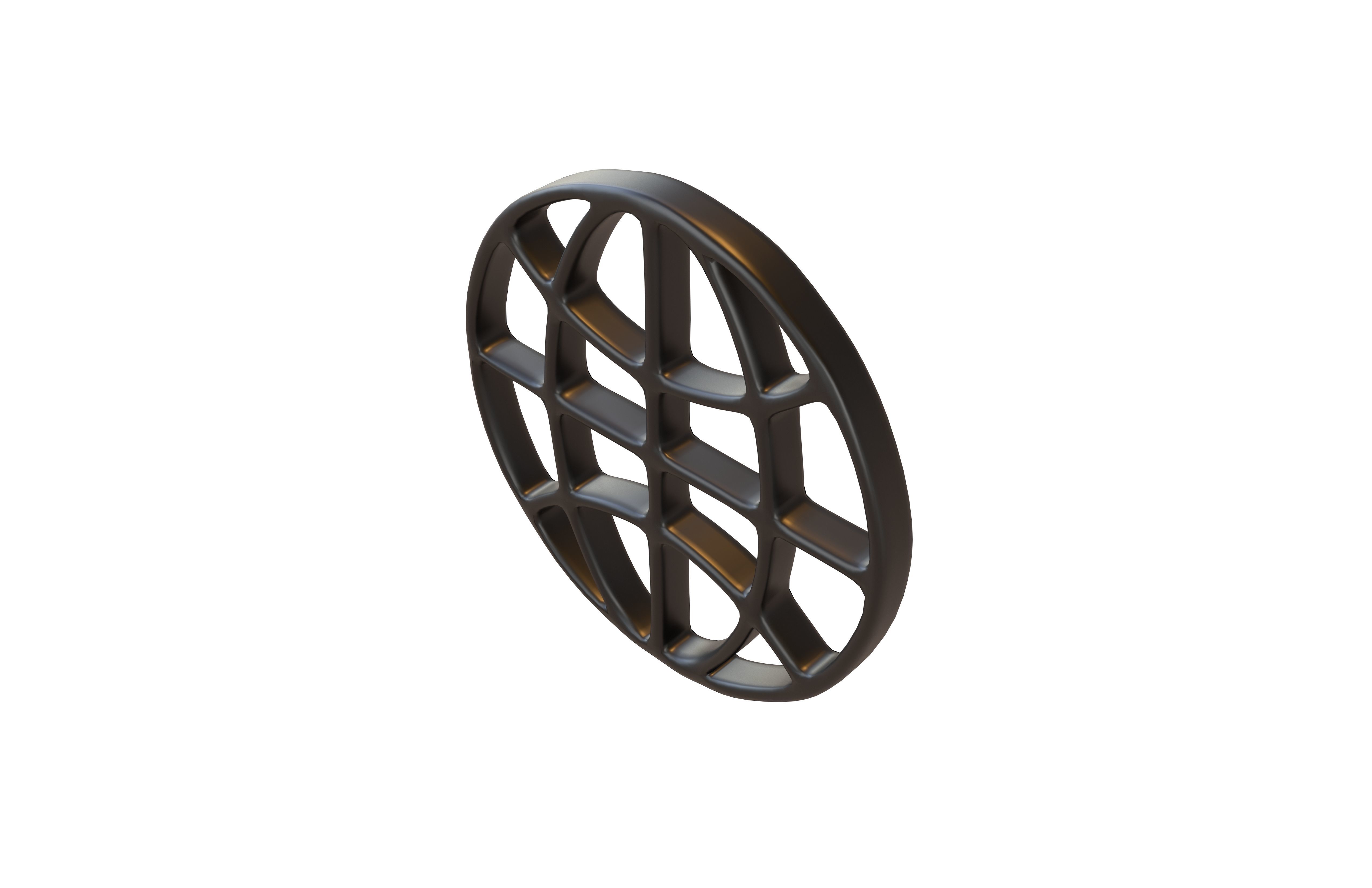 Web Symbol v1 001 Low-poly 3D model_3