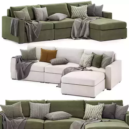 Maxwell modular sofa chaise sectional