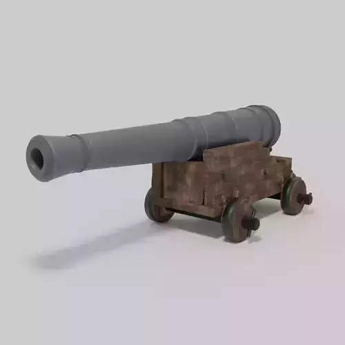 Cannon wooden