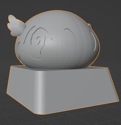 Keycap Genshin Impact Slimes Ameno Slime 3D print model