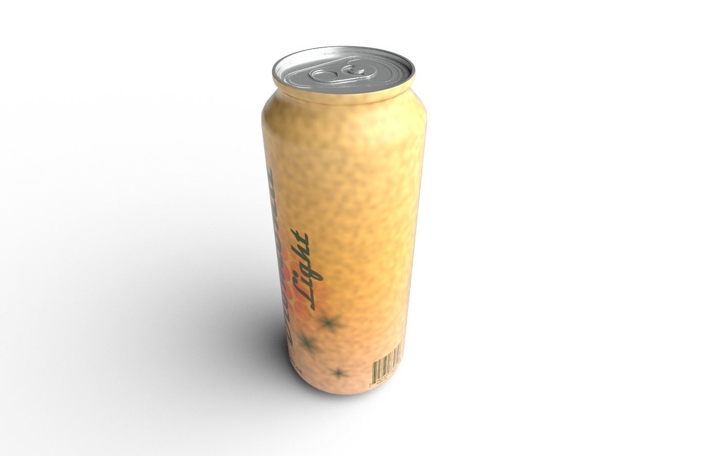 Drink Can Standart 500 ml Low-poly 3D model_25