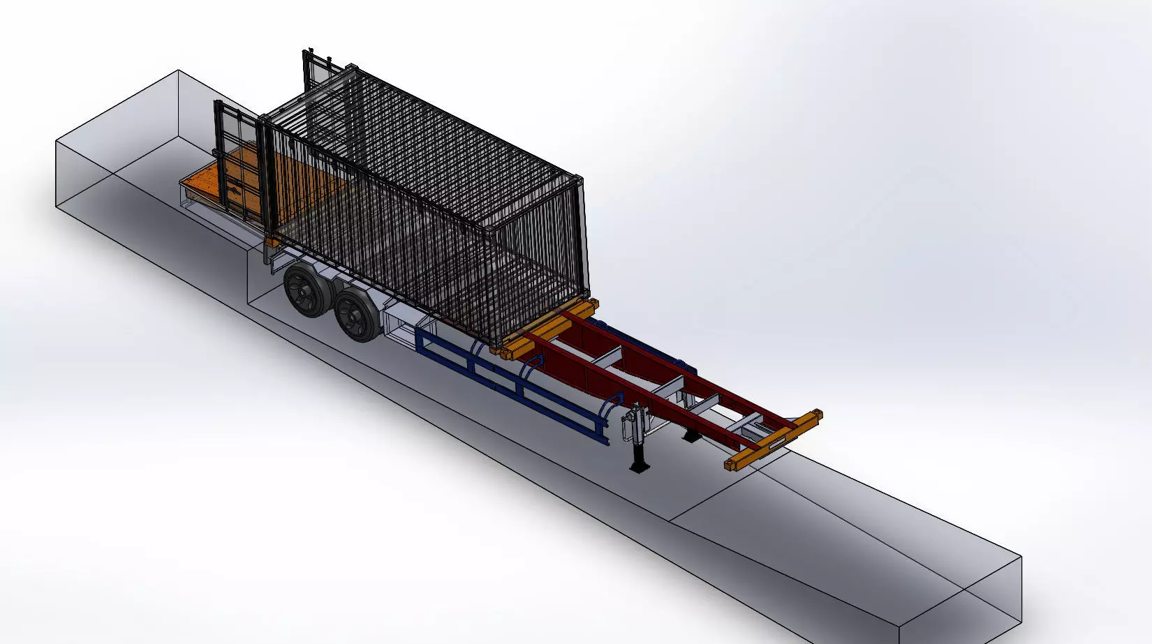 Hydraulic Dock Leveler 3D model