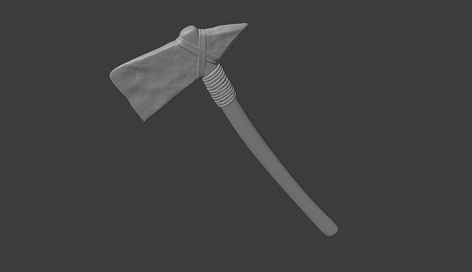 Kill 3 Birds Of Prey Using Only A Tomahawk Prey Axe Tomahawk Prop 3D model 3D printable | CGTrader