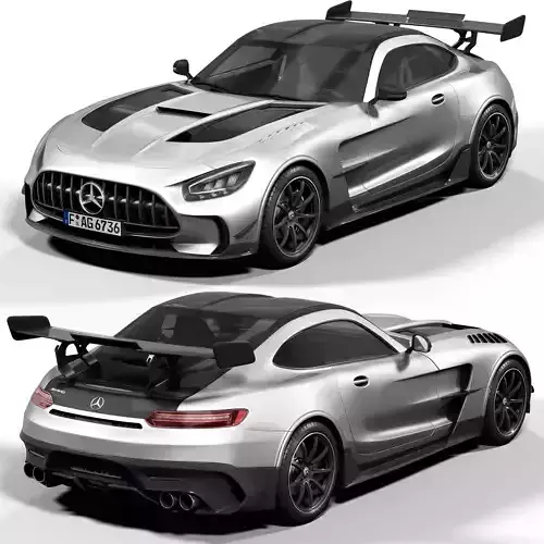 Mercedes Benz AMG GT 3D model