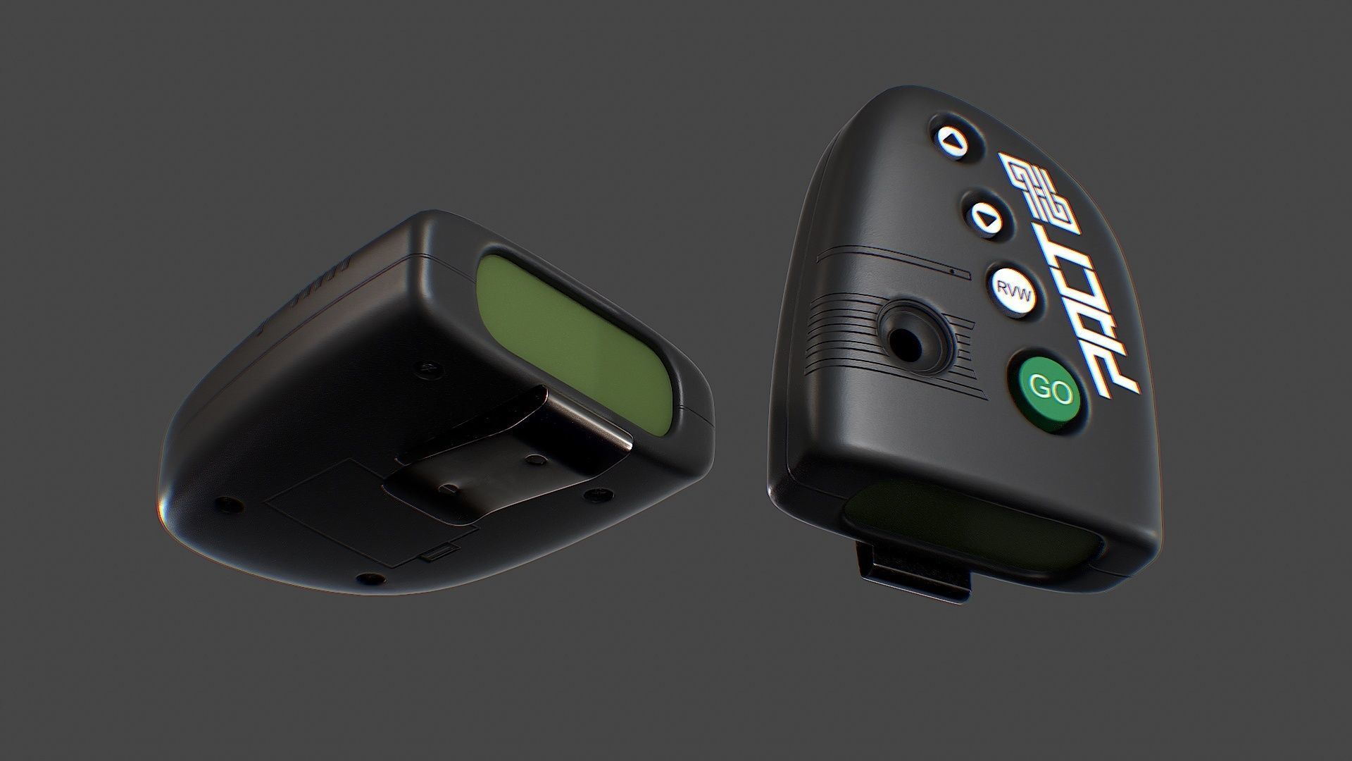 PACT Shot Timer Low-poly 3D model_7