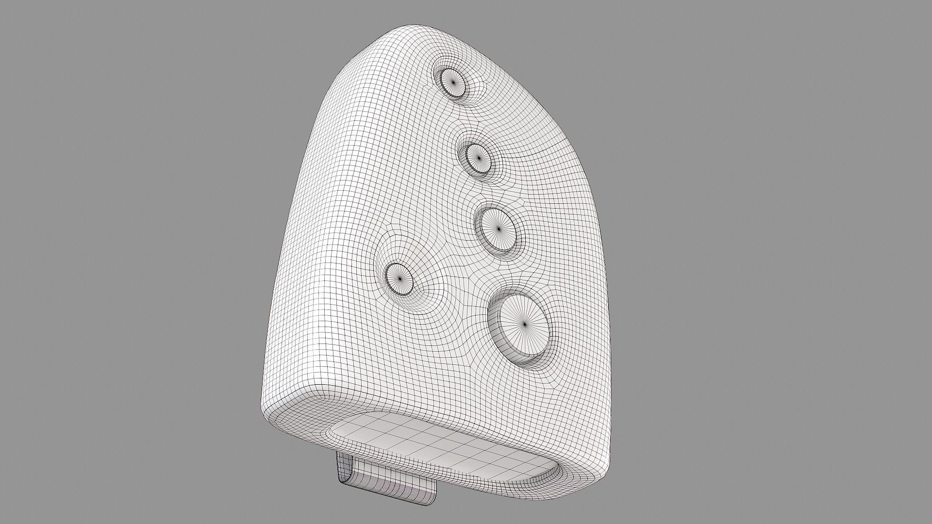 PACT Shot Timer Low-poly 3D model_20