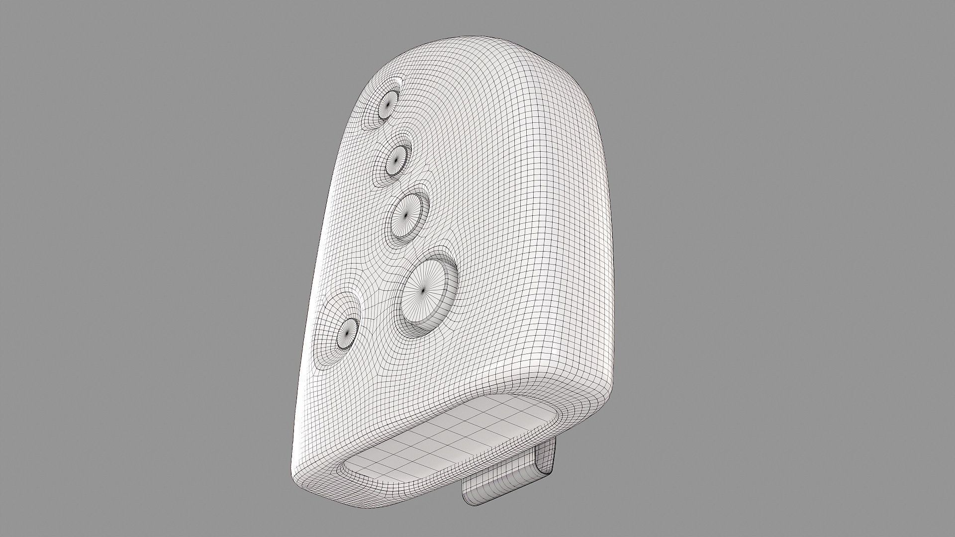 PACT Shot Timer Low-poly 3D model_21