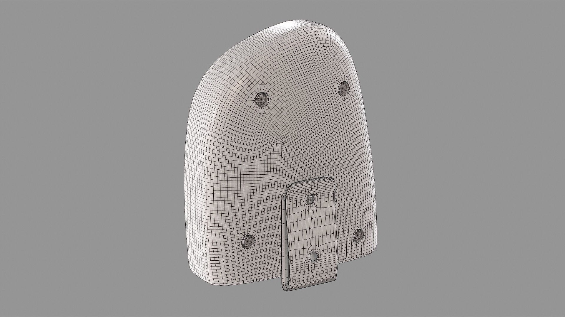 PACT Shot Timer Low-poly 3D model_23