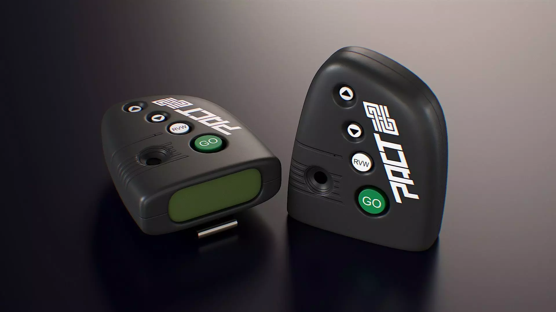 PACT Shot Timer Low-poly 3D model_0