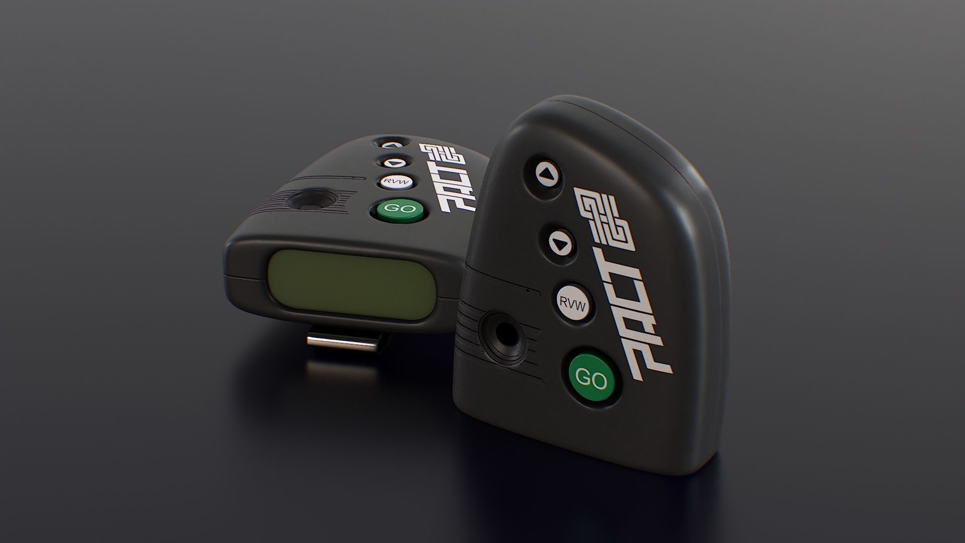 PACT Shot Timer Low-poly 3D model_6