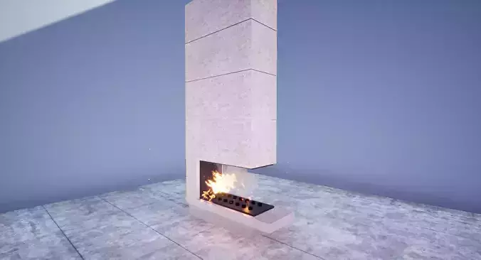 Fire Place 3d