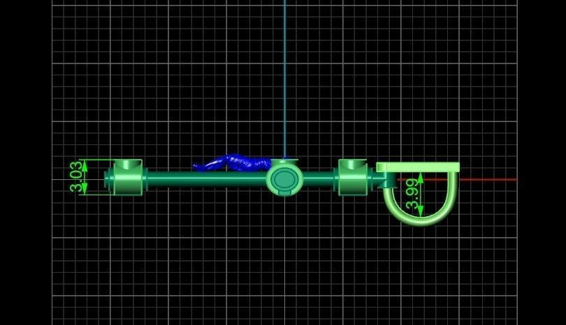 stylish pendant cross with jesus and diamond stones 3D print model_24