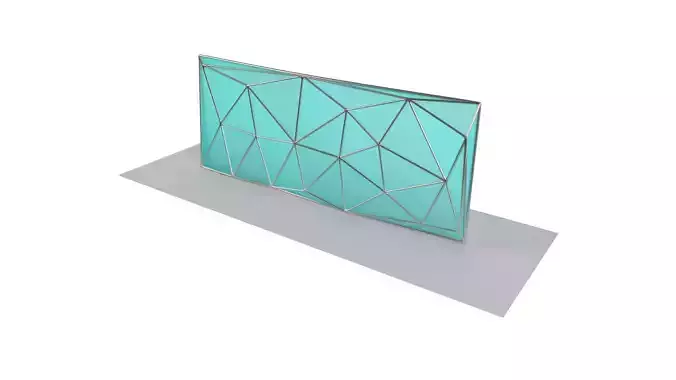Triangulated Wall random points v1