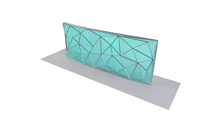 Triangulated Wall random points v2